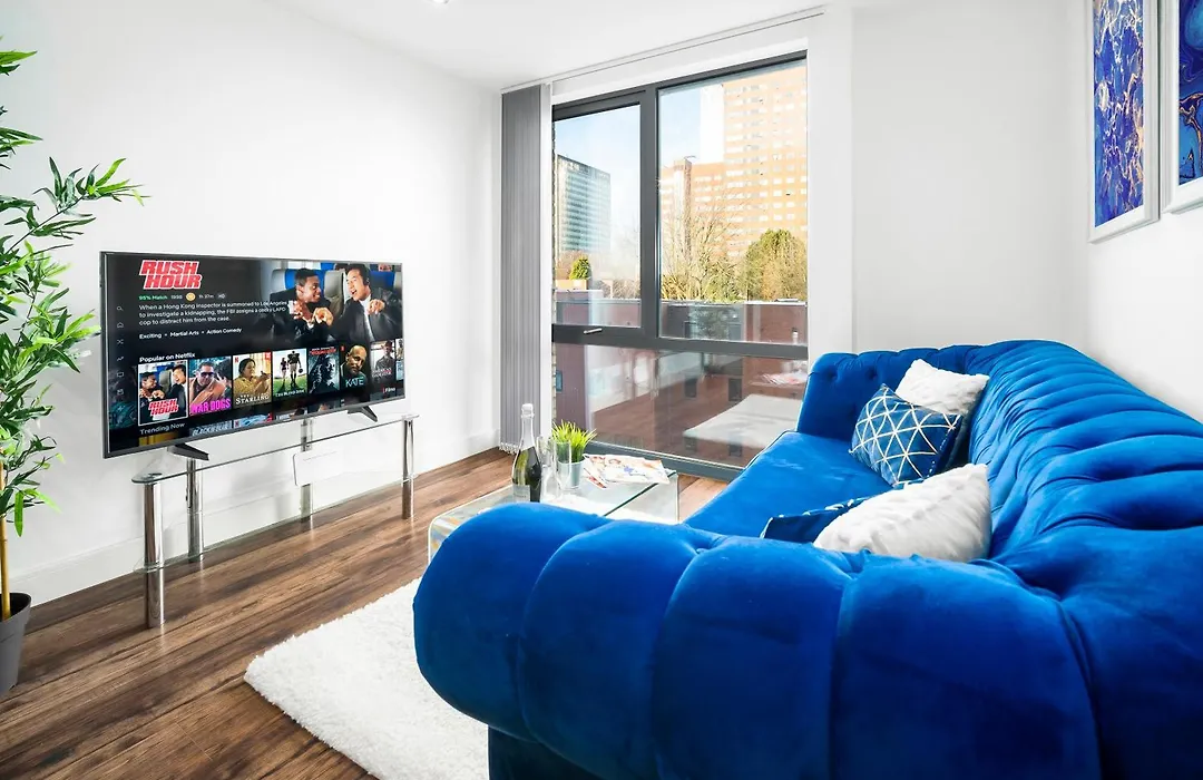 Luxury Apartment - Birmingham City Centre - Top Rated - 318H-1