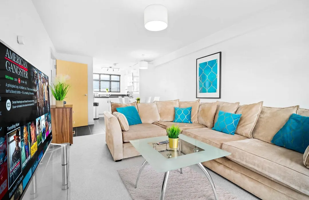 Birmingham City Centre Apartment - Wifi - Netflix - Top Rated - 59L-1