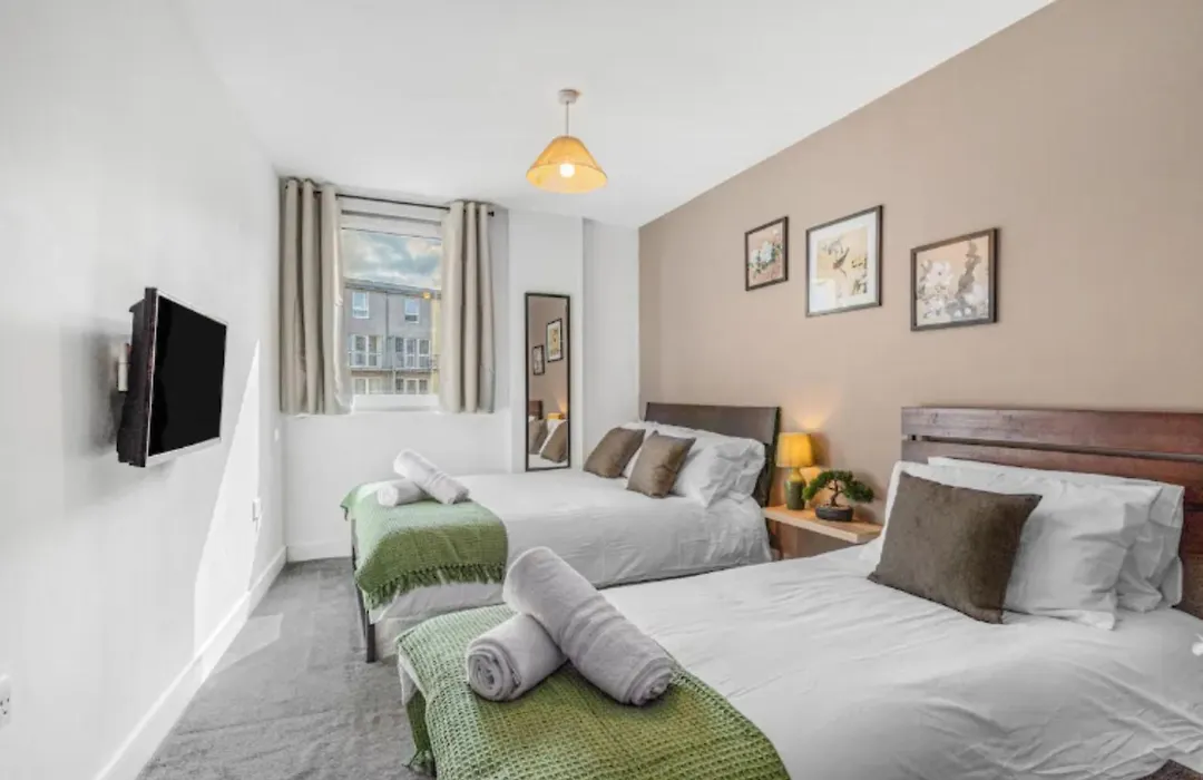 Oriental Suite 2 Bed 2 Bath Netflix And Free Parking, Games- Maihom-1