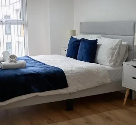 Modern Central Apartment - City Centre - Fast Wifi - Near Utilitia Arena & Icc-2