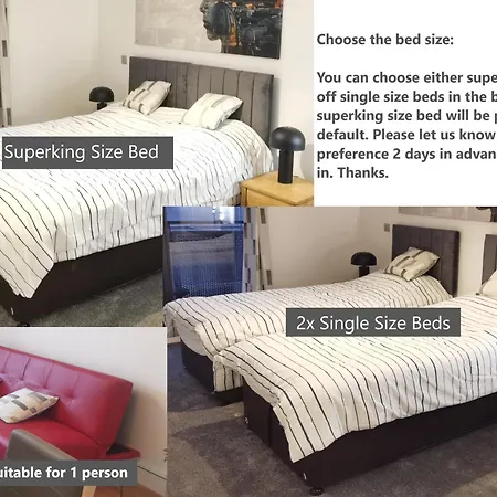 Celaka Birmingham Central Apartment, Free Indoor Parking-3