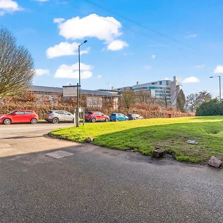 Luxury 2 Bedroom Apartment With Free Parking Opposite Queen Elizabeth Hospital-3