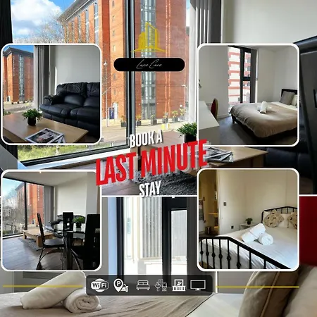 Last-Minute Specials L Book It Now L Sleeps Up To 4 L 2 Bed 2 Bath - Gym - Prime Birmingham Location L Jvt Short Lets-2