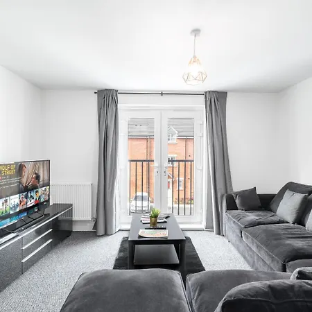 Stylish Apartment - Selly Oak - Fast Wi-Fi - Parking 20Cc-3