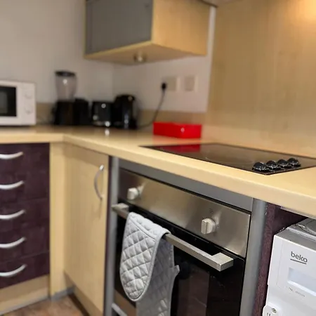 One Bedroom Flat In Birmingham City Centre With Free Underground Parking-2