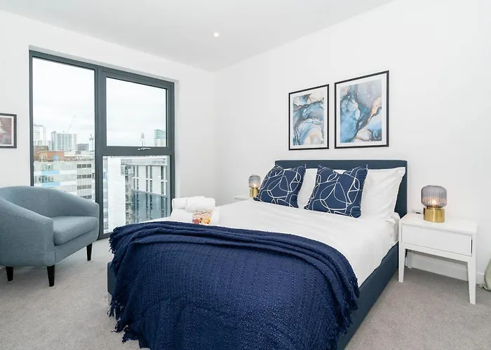 Deluxe 1 Bedroom Stylish Apartment - City Centre Birmingham