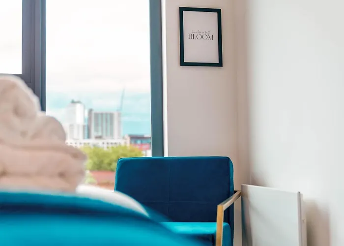 Luxe 1 Bedroom Comfy Apartment - City Centre Birmingham