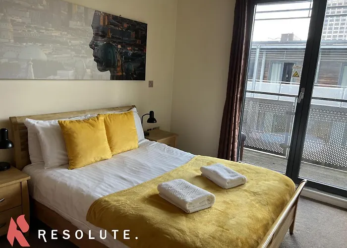 Amazing New Arcadian Centre - Two Bedroom - En Suite - Balcony - Bullring Birmingham