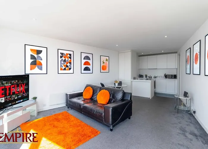 Unique One Bedroom Apartment In Birmingham City Centre