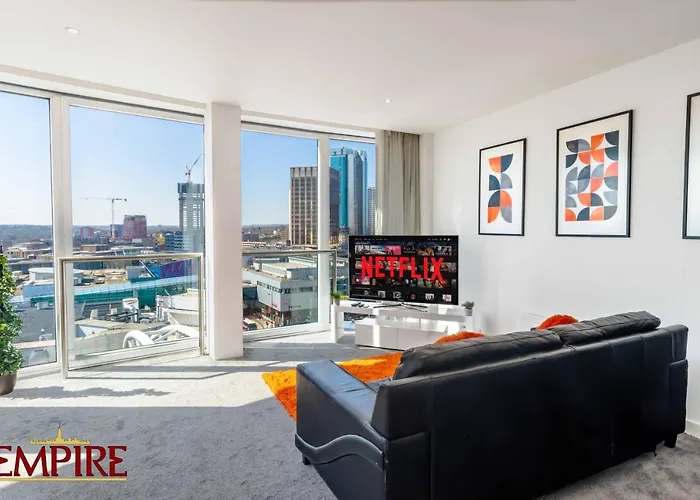 Unique One Bedroom Apartment In Birmingham City Centre