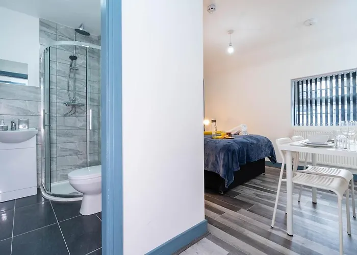 Sky Rooms One Bedroom Modern Studio Apartment 6 Birmingham