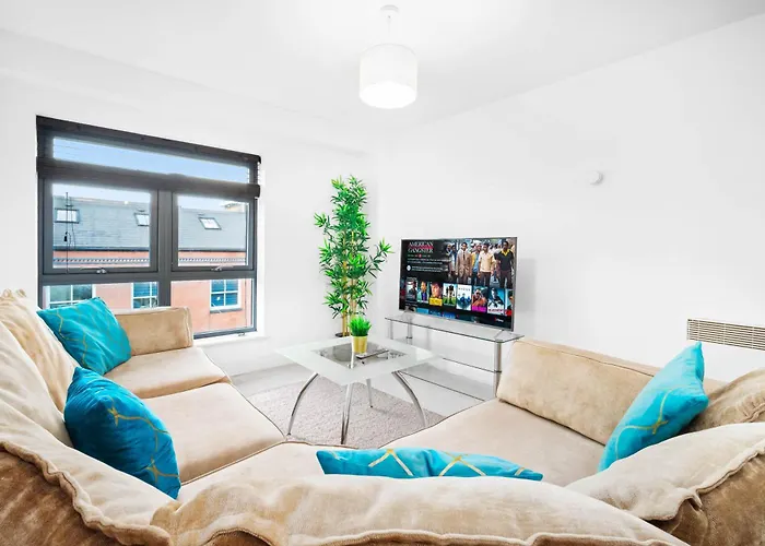 Birmingham City Centre Apartment - Wifi - Netflix - Top Rated - 59L