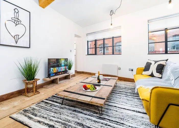 Stylish Apartment - Near City Centre - Smart Tv- Wifi - Netfix - Parking - 2Nt Birmingham