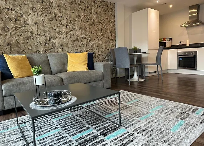 Luxury 9Ine Beautiful Bull Ring Apartment Free Parking Birmingham
