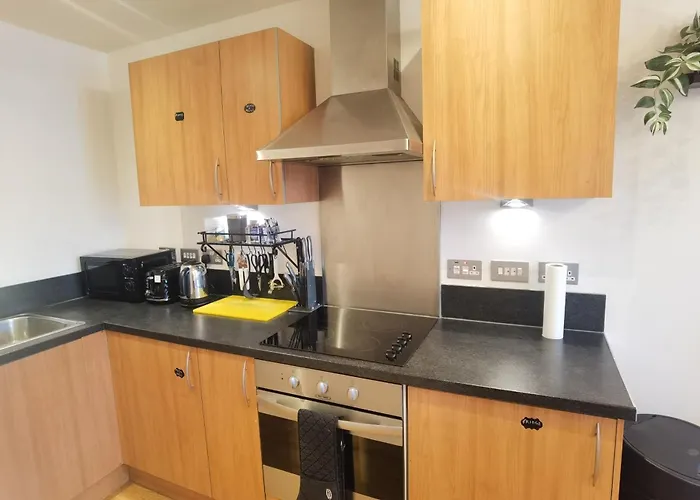 Celaka Birmingham Central Apartment, Free Indoor Parking