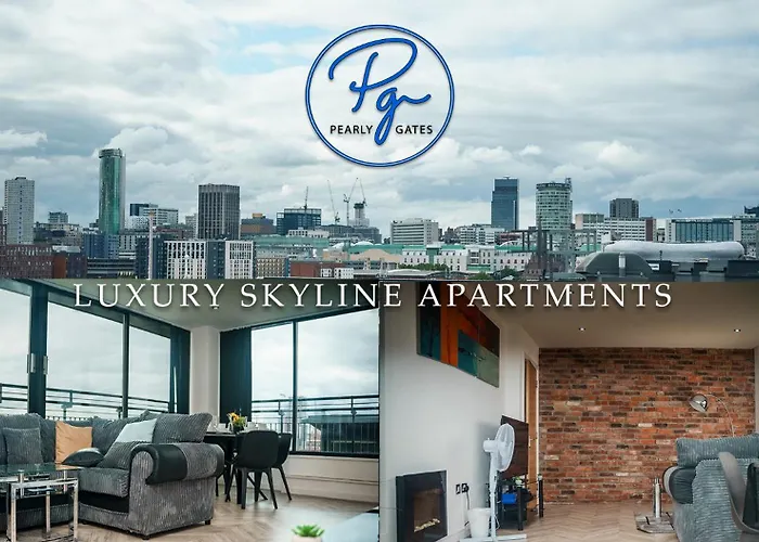 Penthouse - Amazing City Skyline Views - Free Parking - Balcony - Utilita Arena - New St Station - Bullring Shopping Birmingham