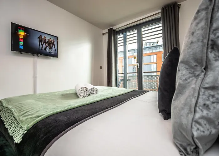 Amazing New Arcadian Centre - 1Bdr - Balcony & Parking Apartment Birmingham