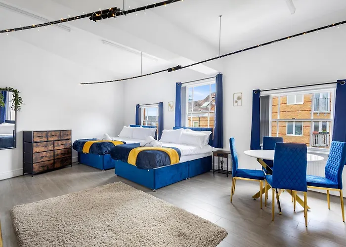 Boutique Family Apartment In Jewellery Quarter For 6 Birmingham