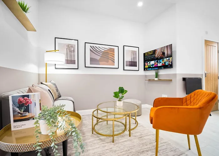 Luxury Apartment - Wifi - Smart Tv - Near City Centre - 2Mr Birmingham