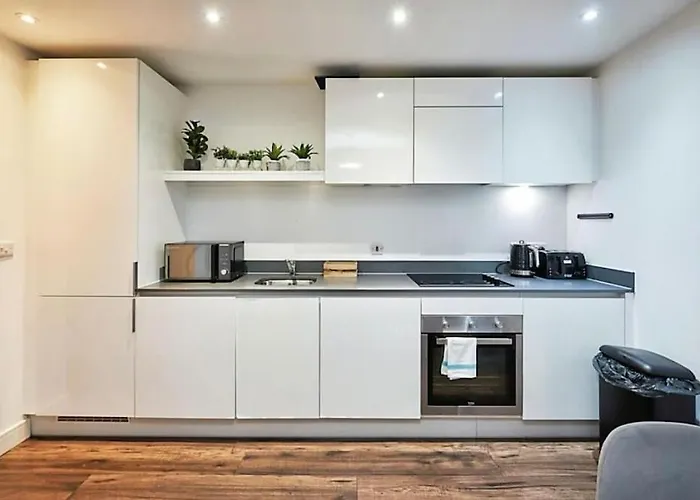 322 Large Modern 2-Bedroom Kingsize Apartment City Centre Birmingham