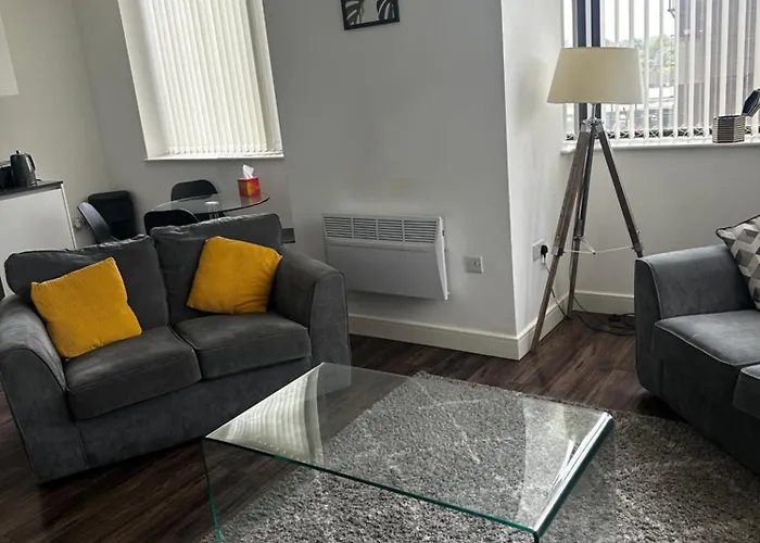 322 Large Modern 2-Bedroom Kingsize Apartment City Centre Birmingham