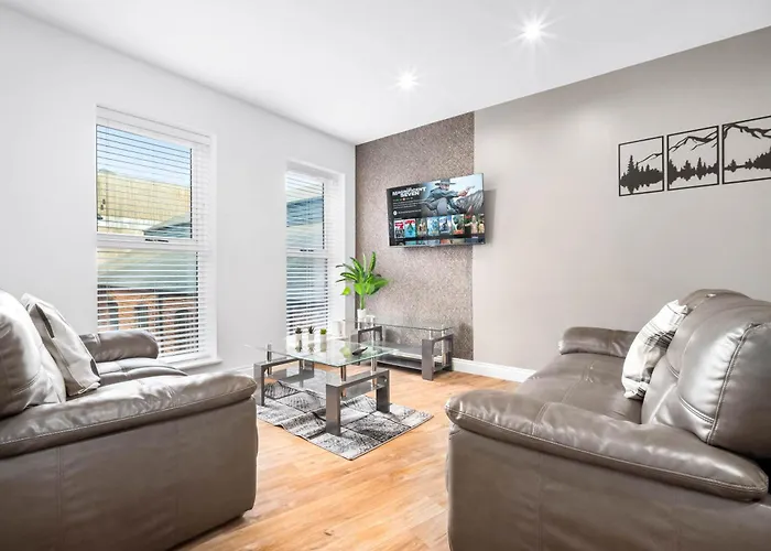 Boutique 2Br Retreat Birmingham Jq Free Wifi & Parking