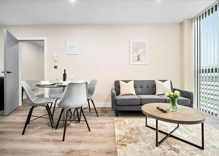Stylish Two Bedroom Apartment - City Centre - Netflix - Wifi - Top Rated - Jq 8Ah Birmingham