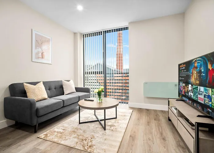 Stylish Two Bedroom Apartment - City Centre - Netflix - Wifi - Top Rated - Jq 8Ah Birmingham