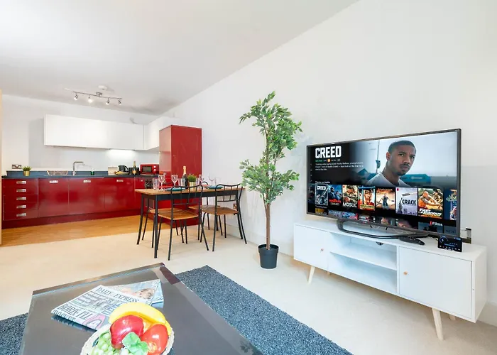 2 Bedroom Apartment - City Centre - Secure Parking - Wifi - Netflix - 81Um Birmingham