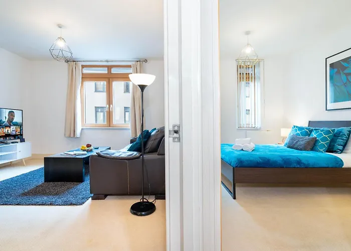 2 Bedroom Apartment - City Centre - Secure Parking - Wifi - Netflix - 81Um Birmingham