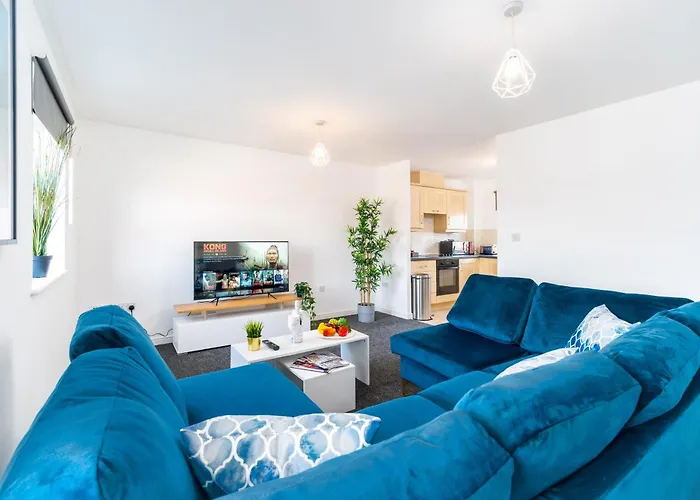 Spacious 2 Bedroom Apartment - Parking - Netflix - Wifi - 6Cw Birmingham