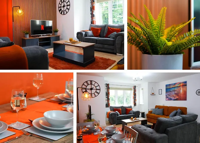 Whole 2-Bed Apartment - Contractors, Professionals, Ulez Free, Free Parking, B'Ham City 10Mins Birmingham