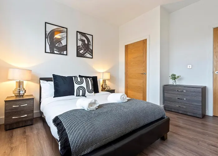 Premium 1-Bed Apartment In Jq - Sleeps 3, Parking & Netflix Birmingham