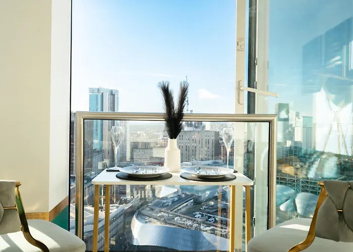 Emerald Haven - Birmingham Skyline View