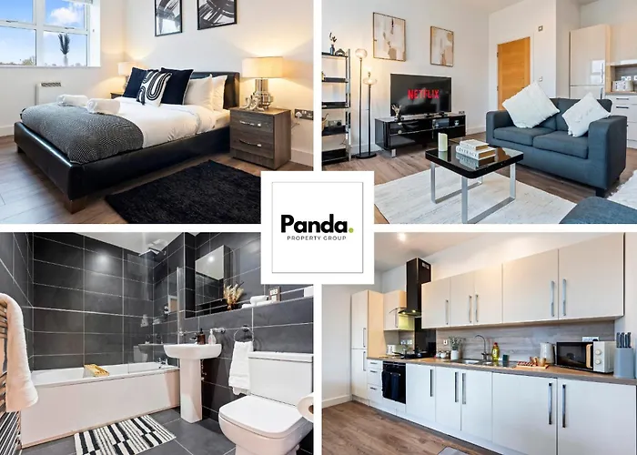 Premium 1-Bed Apartment In Jq - Sleeps 3, Parking & Netflix Birmingham