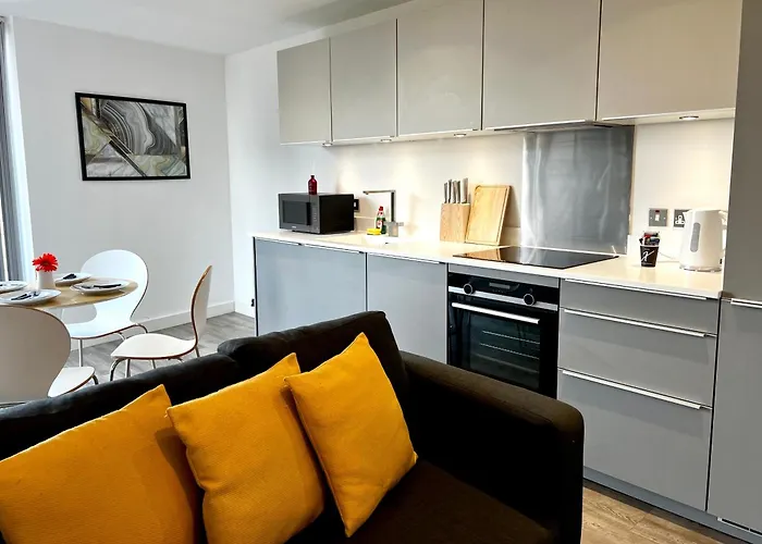 Luxury 11Th-Floor Penthouse - 2 Bed 1 Bath - City Centre Views - Gym & Netflix Birmingham