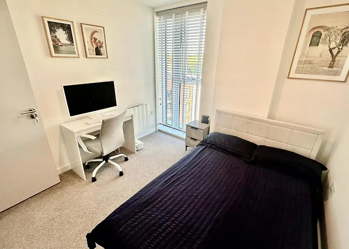 City Centre Penthouse Bedroom Birmingham