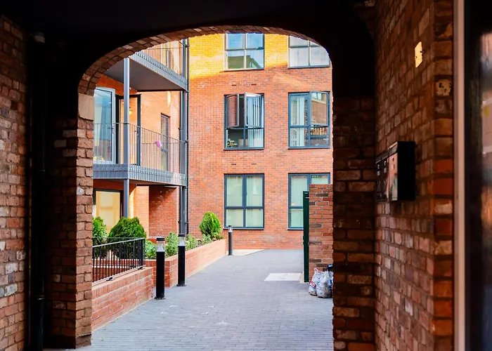 Stylish New 2-Bed Apartment In Jq Birmingham