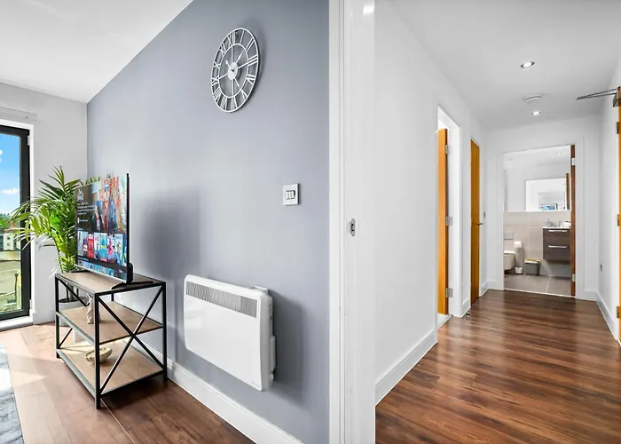 Stylish Apartment - City Centre - Jewellery Quarter - Smart Tv - Wifi 75R Birmingham