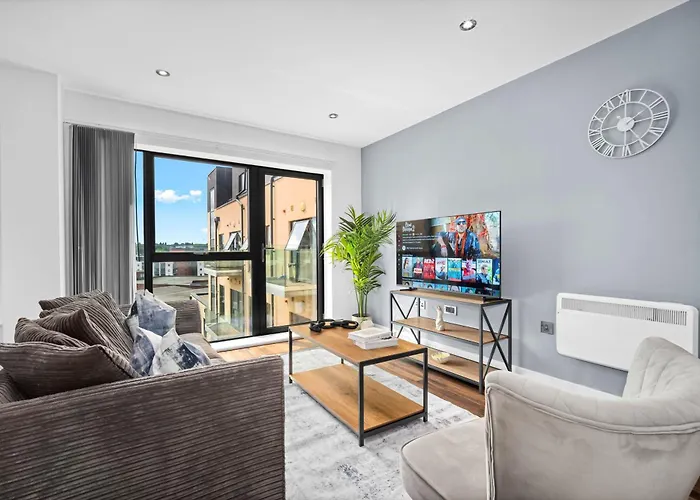 Stylish Apartment - City Centre - Jewellery Quarter - Smart Tv - Wifi 75R Birmingham