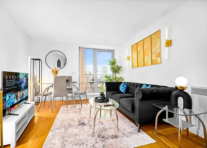 Stylish Apartment - City Centre - Secure Parking - Fast Wifi - Balcony 279O Birmingham