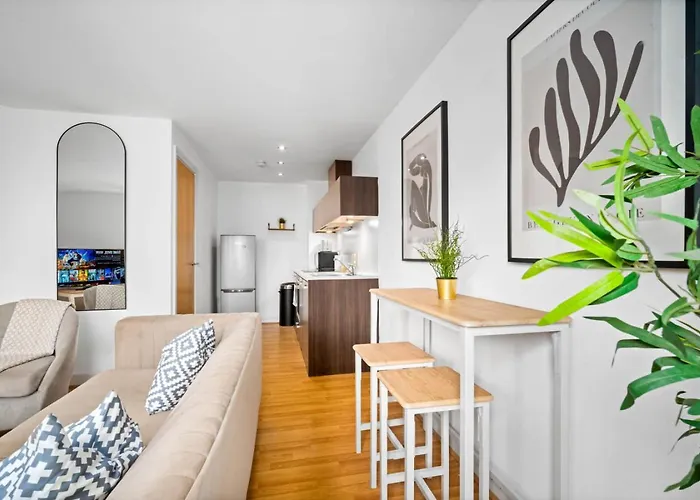 Modern Central Apartment - Smart Tv - Netflix 505F Birmingham
