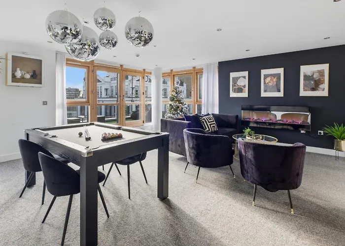 Penthouse Noir - Wyndale Living - Central Bham 2Br Birmingham