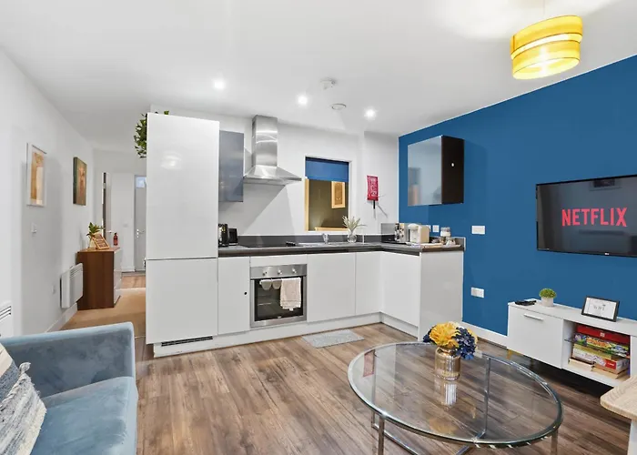 Modern Apartment Near City Centre & Jq Birmingham