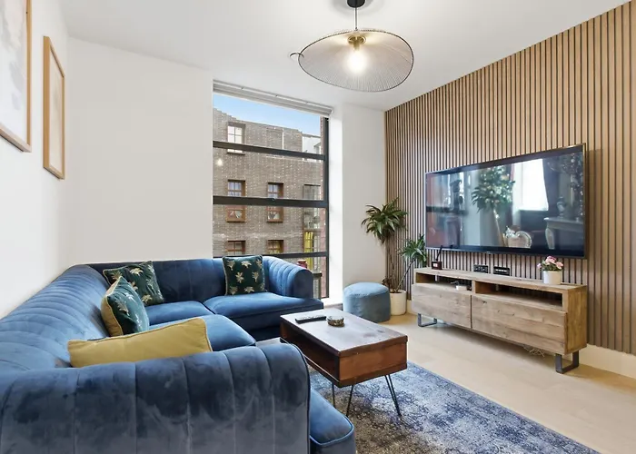 The Luxe Jq Residence - Sleeps 6 - City Centre - Secure Parking - Netflix Birmingham