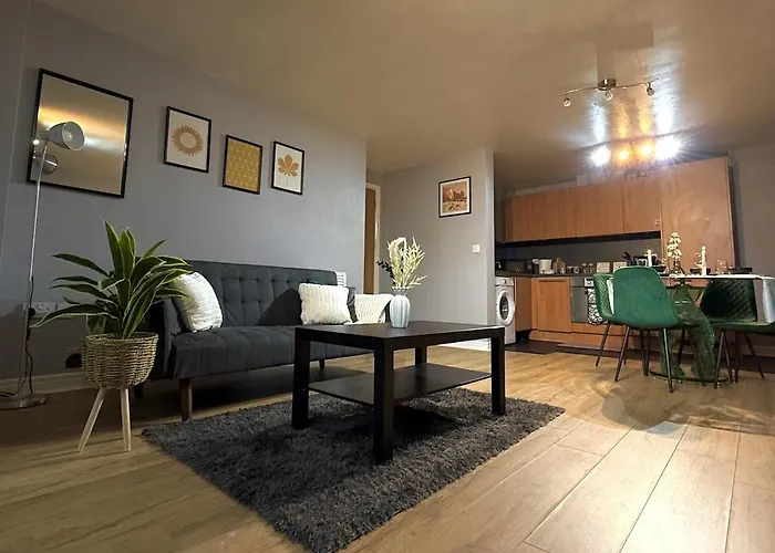 2Bed Apartment In Birmingham City Centre With Free Parking And City View