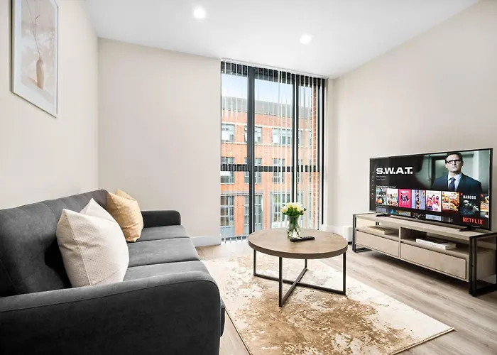 Stylish Apartment - Two Bedrooms - Netflix - City Centre - Jq 7Ah Birmingham