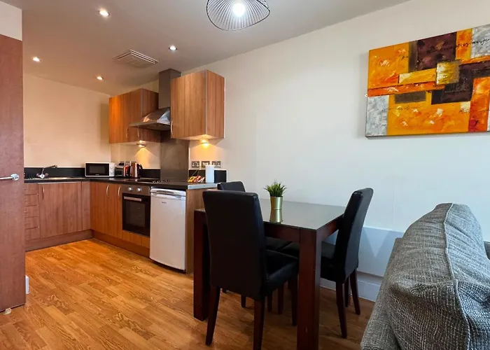 Stylish Arcadian Apartment - Private Parking - Balcony 49Arc Birmingham